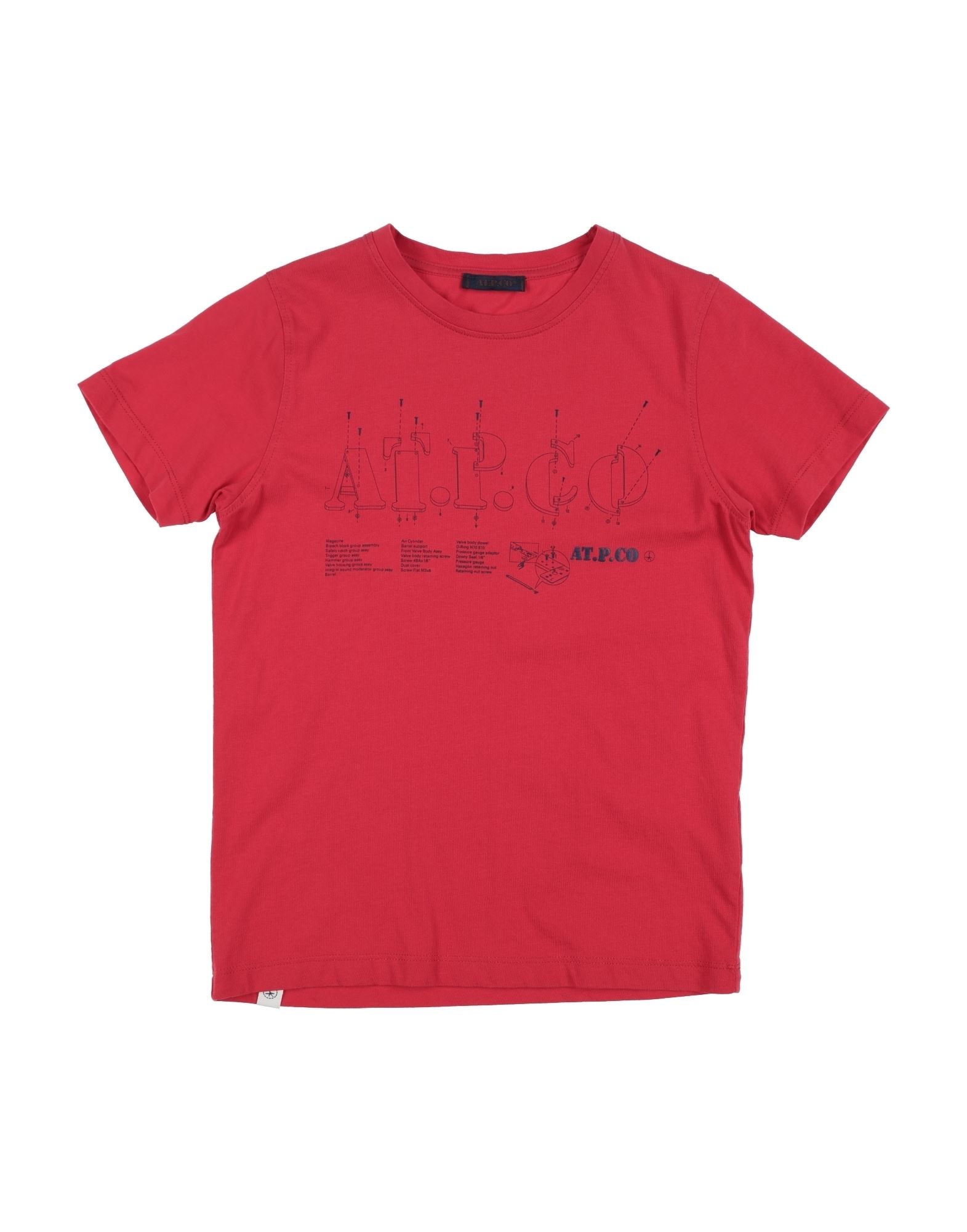 AT.P.CO T-shirts Kinder Rot von AT.P.CO