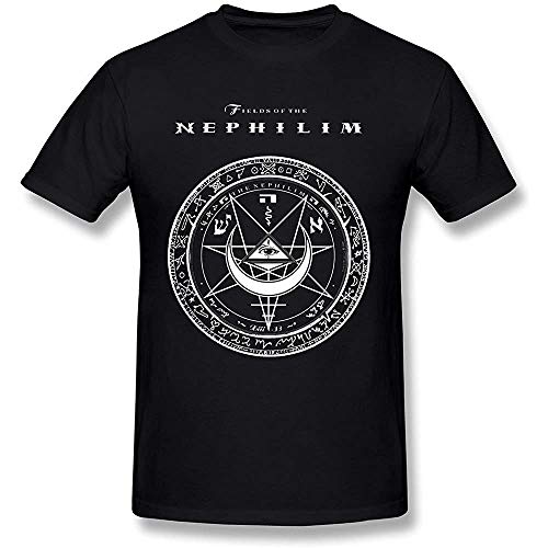 Men's The Fields of Nephilim T-Shirt- Black von AT