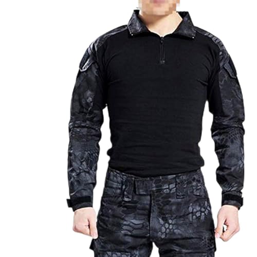 ATAIRSOFT männer BDU Combat Langarm Tarnhemd Mit Ellbogenschutz Schutz für Militärische Armee Airsoft von ATAIRSOFT