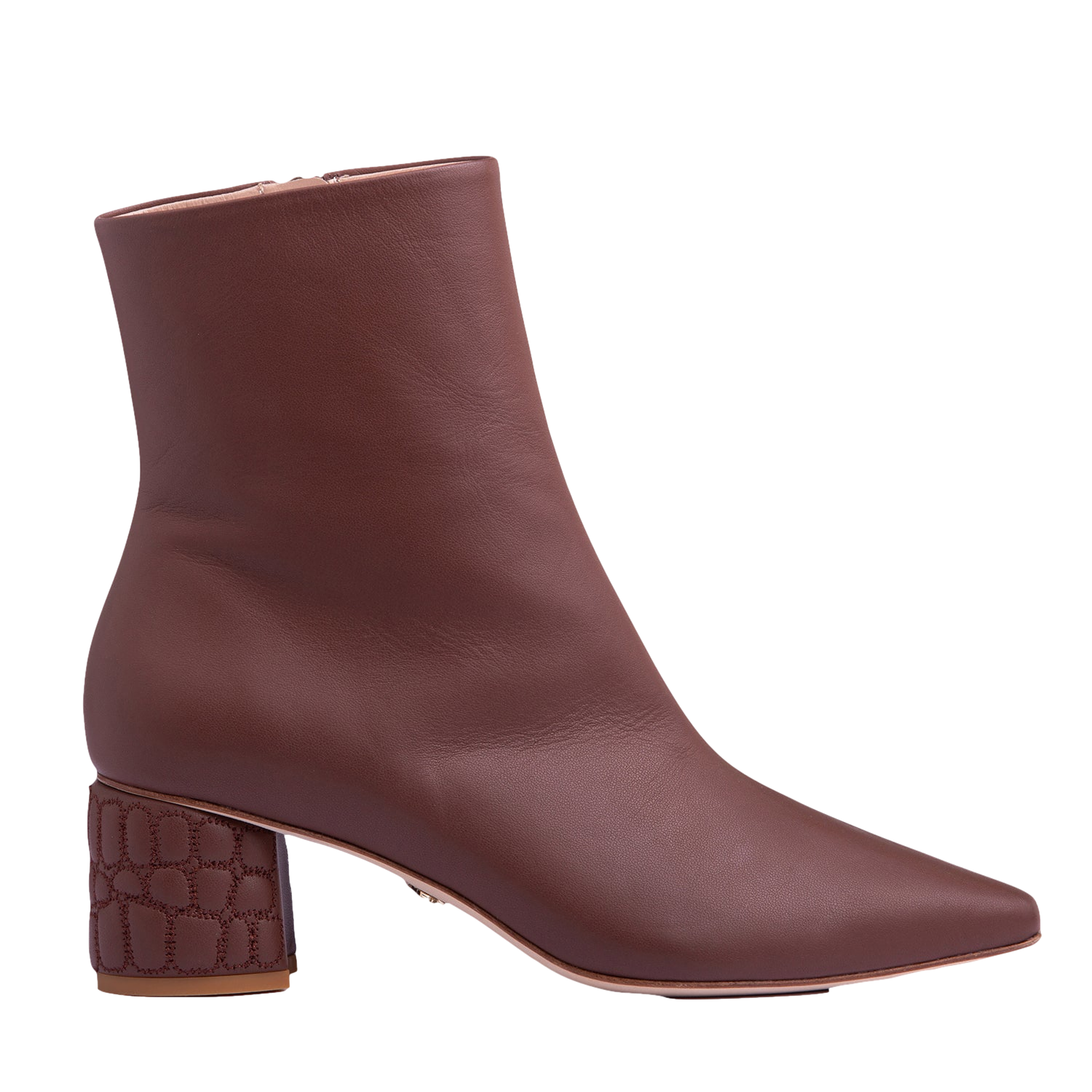 Croc Heel Boot 55 Saddle Brown von ATANA