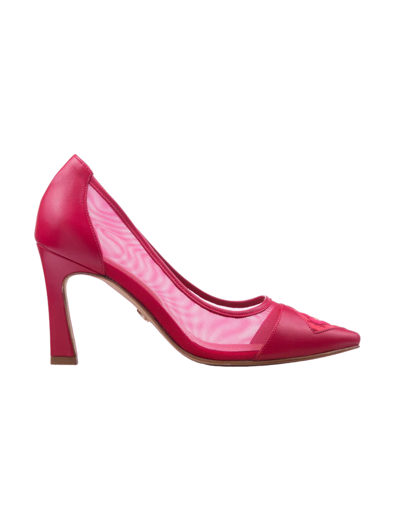 Fiorellini Pump Mesh 85 Deep Pink von ATANA