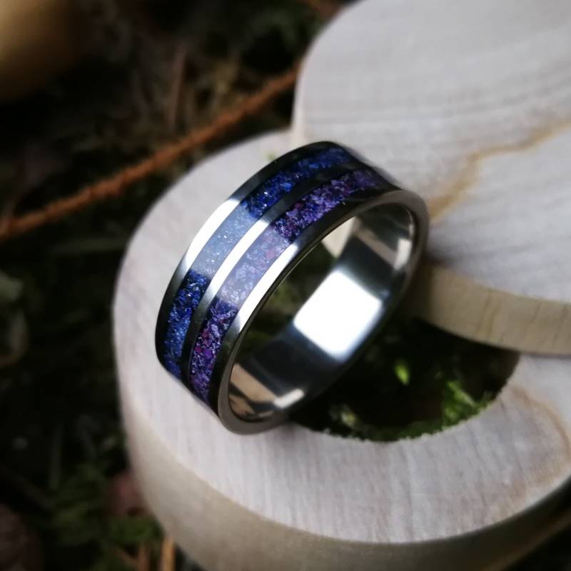 Einzigartiger Titan Ring "Inner Space"." von ATDesignStudio