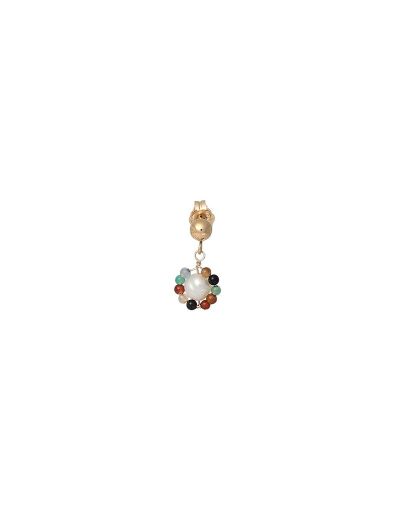 ATELIER LABRO Einzelner Ohrring Damen Gold von ATELIER LABRO