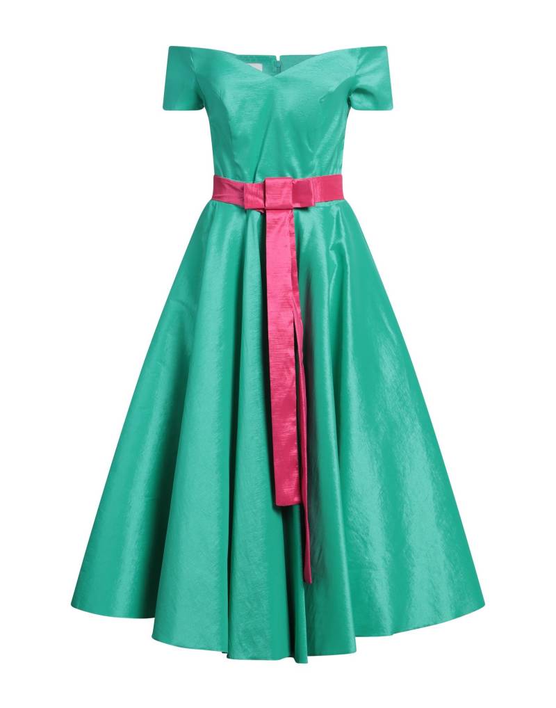 ATELIER LEGORA Midi-kleid Damen Smaragdgrün von ATELIER LEGORA