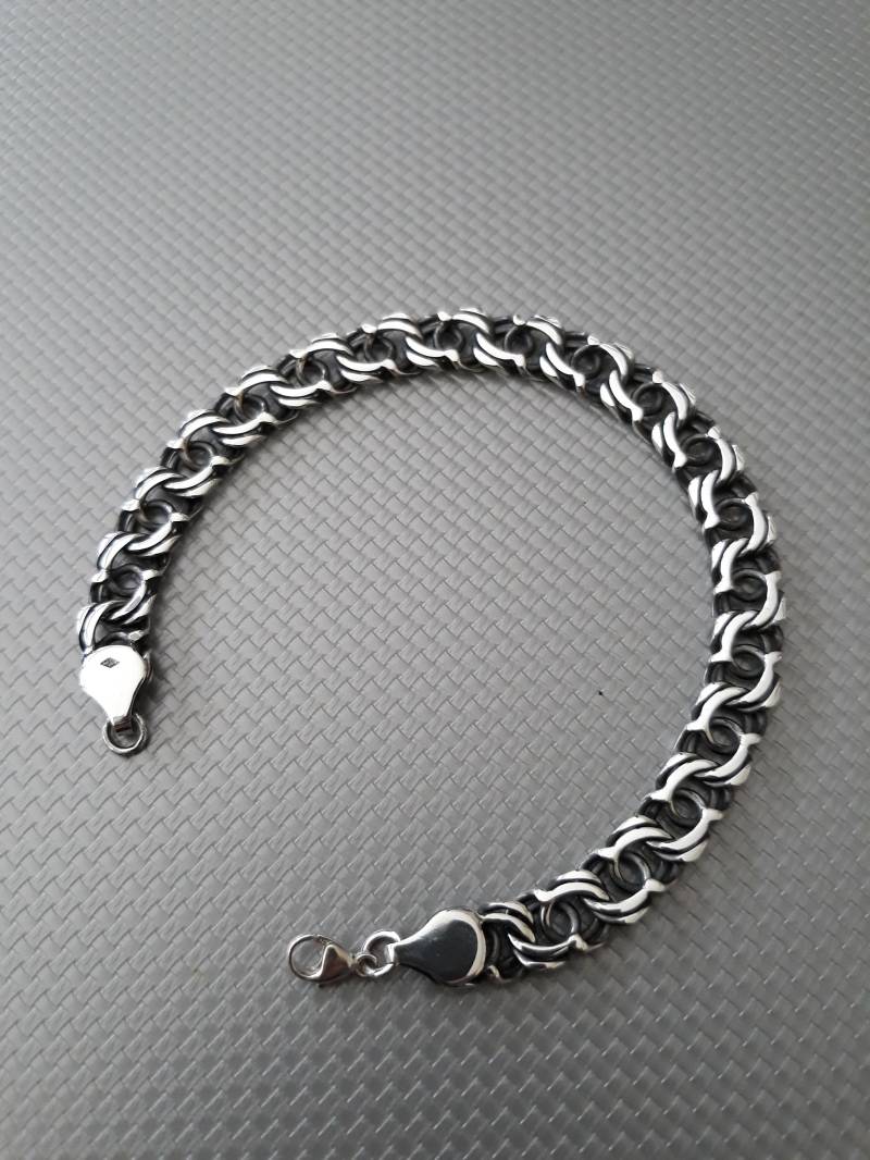 Damen Silberarmband, Handgefertigt von ATELIERYOURI