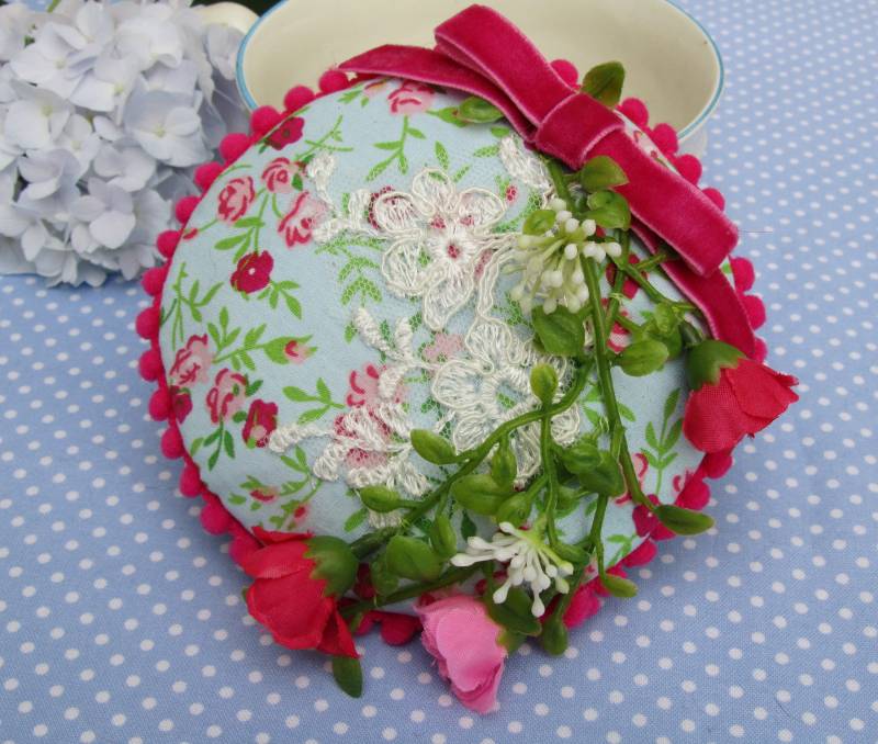 Fascinator Headpiece Blumen Fascinator Headpiece Blumen von ATEMraub