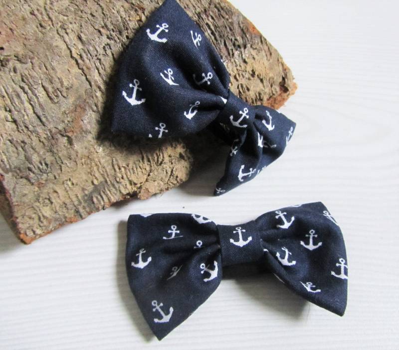 Haarklammer Schleifen Maritim 2 Stück von ATEMraub