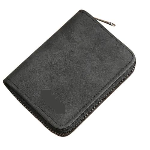 ATEUXOL Kartenetui Präzisions-Kartenhalter for Herren, Führerschein, Damen, klein, ultradünn, integriert, mehrere Kartenfächer, Clip mit großer Kapazität(Black 9 Card) von ATEUXOL