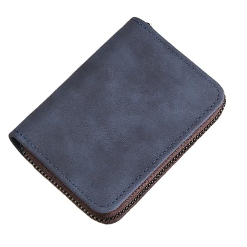 ATEUXOL Kartenetui Präzisions-Kartenhalter for Herren, Führerschein, Damen, klein, ultradünn, integriert, mehrere Kartenfächer, Clip mit großer Kapazität(Light Blue 18 Card) von ATEUXOL