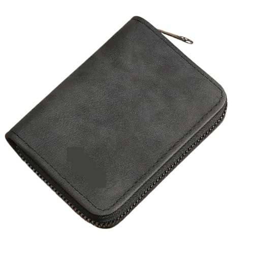 ATEUXOL Kartenetui Präzisions-Kartenhalter for Herren, Führerschein, Damen, klein, ultradünn, integriert, mehrere Kartenfächer, Clip mit großer Kapazität(Smart Black 20 Card) von ATEUXOL