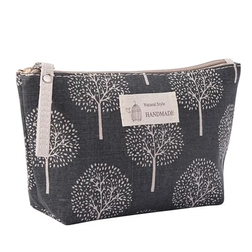 Kosmetiktasche Frauen Reise Kosmetik Tasche Plaid Zipper Make-Up Telefon Münze Geld Handtasche Weibliche Geldbörse Taschen Beauty Organizer(Color 5) von ATEUXOL