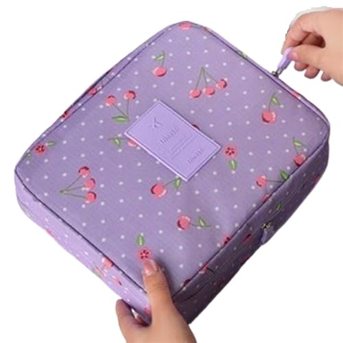 Kosmetiktasche Kosmetiktasche Make-Up Organizer Fällen Tragbare Outdoor Mädchen Frauen wasserdichte Weibliche Lagerung Make-Up Fällen Aufbewahrungstasche(J) von ATEUXOL