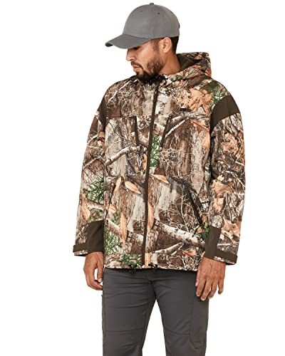 ATG by Wrangler Herren Softshell-Parka mit Kapuze Jacke, Realtree, 3X von ATG by Wrangler