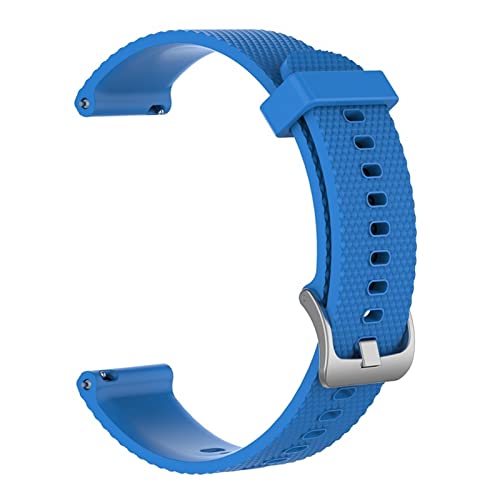 ATGADNXMUW 20mm Premium-Silikon-Armband-Armband-Fit for Timex-Weekender-Expedition 10 Feste Farbe Mode Sweat-Proof-Sportgurt(39 EU,Small Size) von ATGADNXMUW