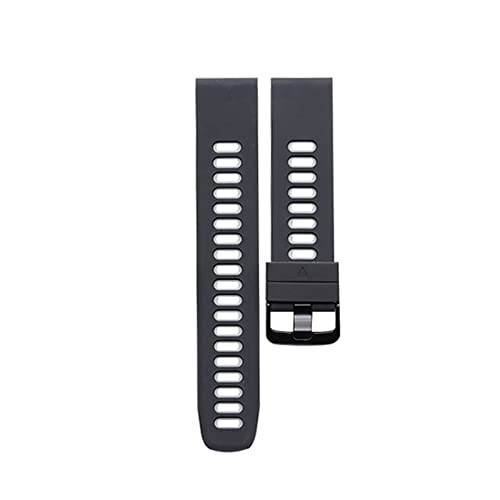 ATGADNXMUW Durable Drop Resistance Armband Armband Band Fit Fit for Garmin 935 945 Fenix 5 Fenix5 Plus 6 22mm Sport Ersatz Silikonarmband(4) von ATGADNXMUW