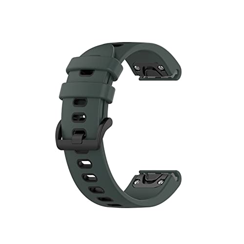 ATGADNXMUW Mode dauerhafte Anti-Fall-Uhr-Armband for Garmin Fit for Fenix 6x 5x. Fit for Saphir GPS Pro. FENIX5X PUBS Wasserdichte Ersatzarmbandband(2,Fenix5x puls) von ATGADNXMUW