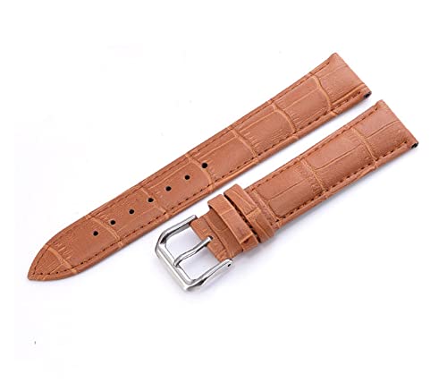 ATGADNXMUW Schwarze Lederband fit for fossile Frauen Sportcharter Hr. Fit for Gen 3 4Q Venture Hr. Mode Dauerhafter Tropfen Widerstand Watch Strap Braun(2,Gen3 Q Venture) von ATGADNXMUW