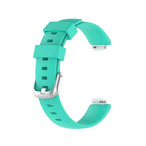 ATGADNXMUW Smartwatch-Silikon-Ersatz-Armband-Band for Fitbit Inspire 2 langlebige wasserdichte Sportrippe Armbänder for Fitbit Inspire2(12,Small Size) von ATGADNXMUW