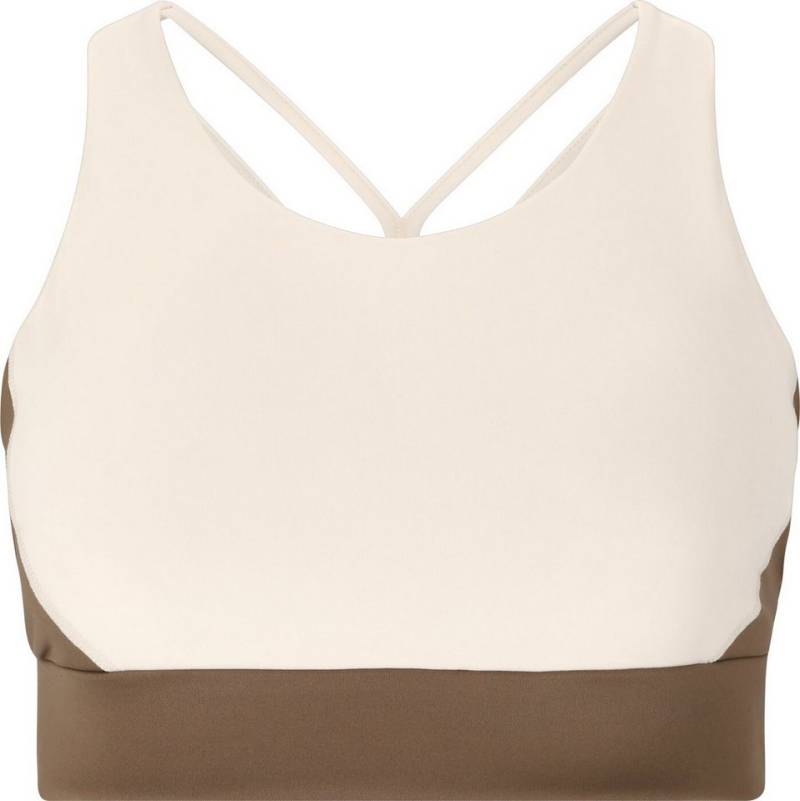 ATHLECIA Bustier Lris W Color Block Bra Walnut von ATHLECIA