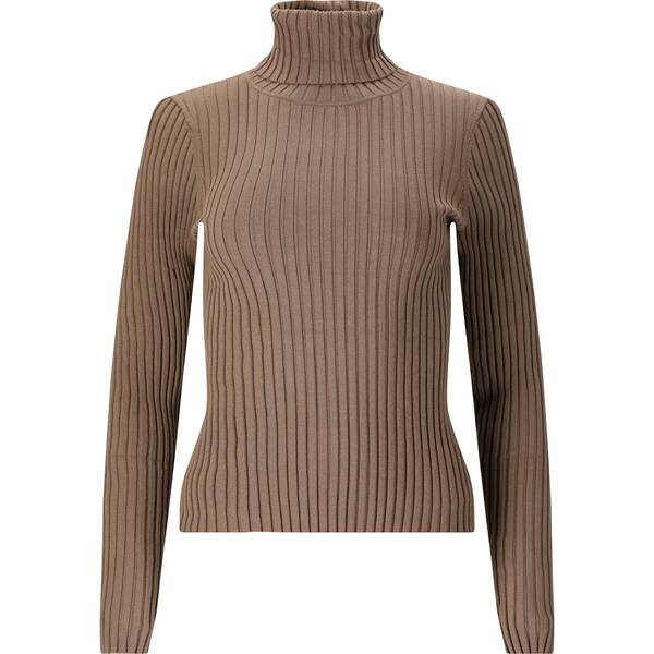 ATHLECIA Damen Shirt Jelina W Ribbed Turtleneck von ATHLECIA