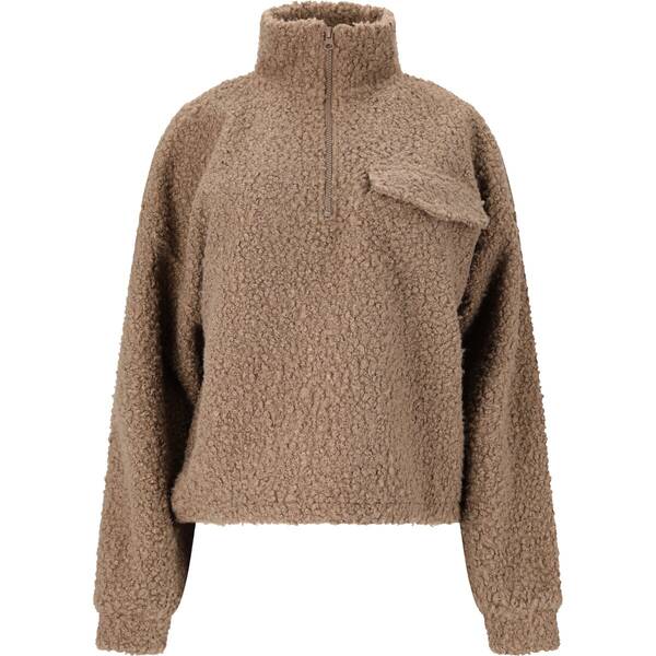 ATHLECIA Damen Sweatshirt Florrie W Sherpa Half zip von ATHLECIA