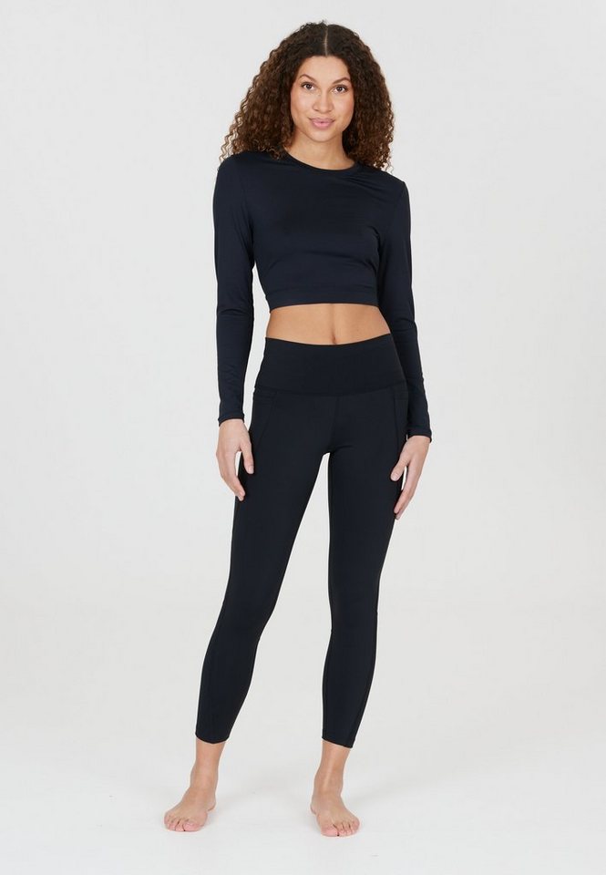 ATHLECIA Langarmshirt Im trendy Croptop-Design von ATHLECIA
