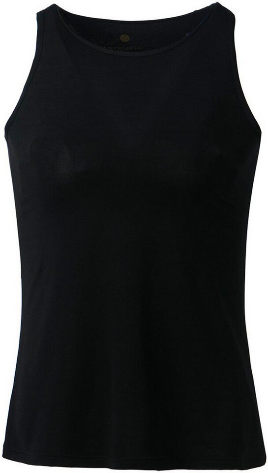 ATHLECIA Sport-Bustier Mota W Slub Top Black Melange von ATHLECIA