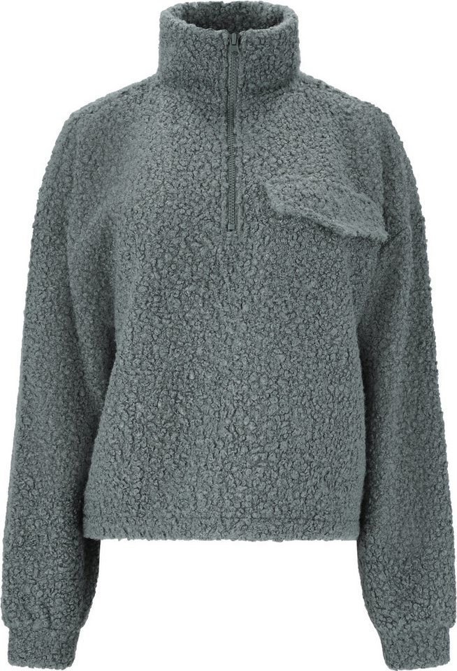 ATHLECIA Sweatshirt Athlecia Pullover Damen Florrie Sherpa Half Zip von ATHLECIA