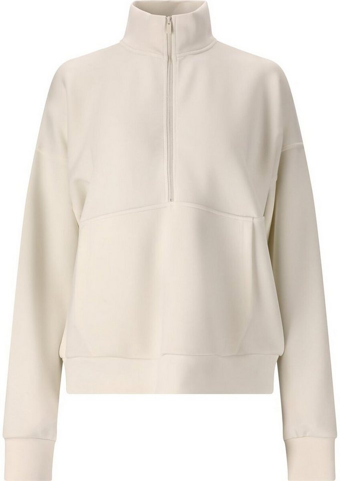 ATHLECIA Sweatshirt Jillnana W Half Zip VAPOROUS GRAY von ATHLECIA