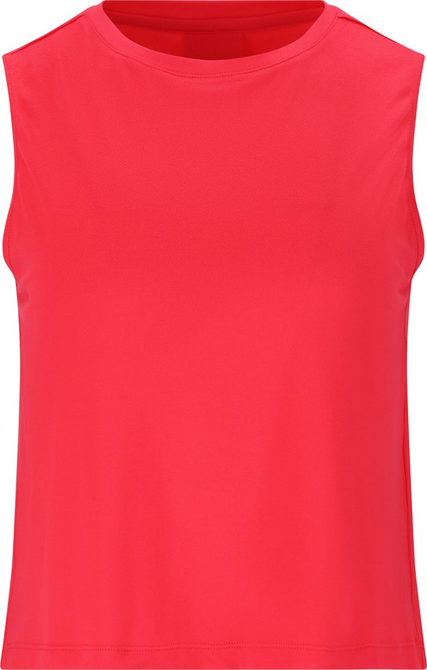 ATHLECIA Trainingsshirt Pacy V2 W Top ärmelloses Damen Trainingsshirt Teaberry (rot) von ATHLECIA