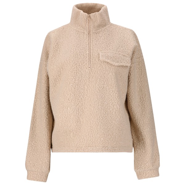 ATHLECIA - Women's Florrie Sherpa Half Zip - Pullover Gr 42 beige von ATHLECIA