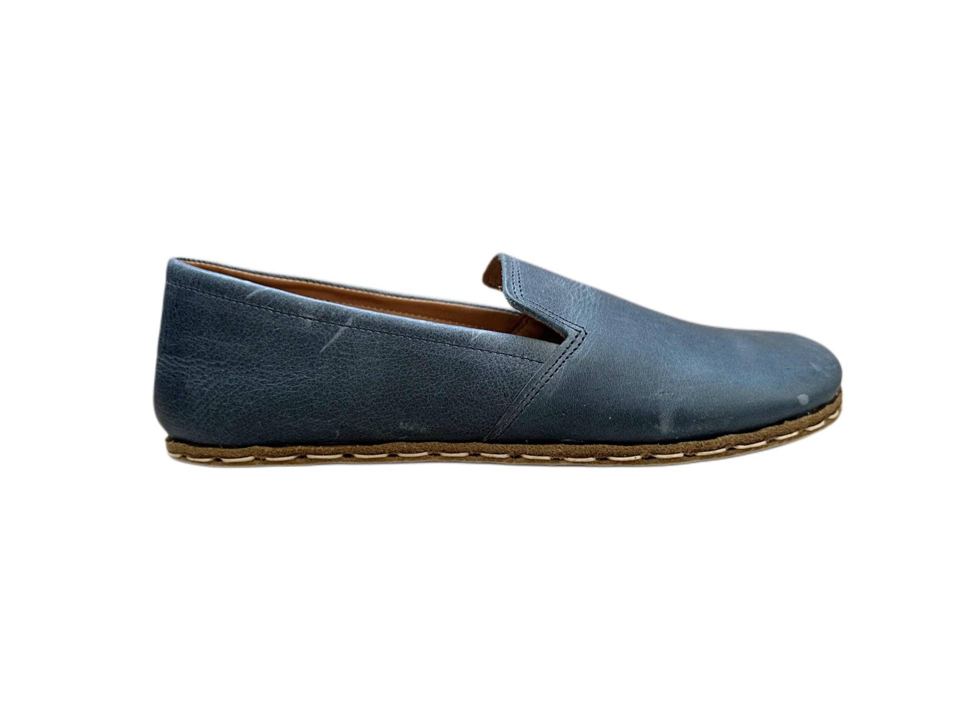 Handgefertigte Erdungsschuhe | Leder Schuhe Barfußschuhe Erdungs-Schuhe Für Frauen/Himmelblau Handgefertigte Erdungsschuhe | Leder Schuhe Barfußschuhe Erdungs-Schuhe Für Frauen/Himmelblau von ATICAgroundingshoes