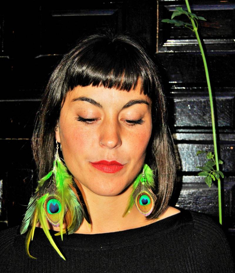 Natürliche Feder-Kopfschmuck, Ohr Manschette Armband Earr, Feder Manschette, Hippie, Haar Kopfschmuck, Festivals, Ooak, Ohr-Jacke, Wickeln Natürliche Feder-Kopfschmuck, Ohr Manschette Armband Earr, Feder Manschette, Hippie, Haar Kopfschmuck, Festivals, Ooak, Ohr-Jacke, Wickeln von ATIPIKAL