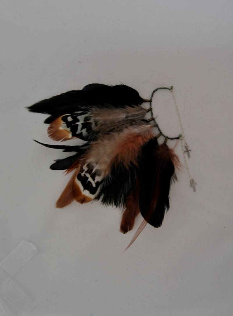 Natürlicher Feder Kopfschmuck, Ohrmanschette, Armband Ohr, Ohr Manschette, Hippie, Haar Festivals, Ooak, Ear Jacket, Wickeln von ATIPIKAL