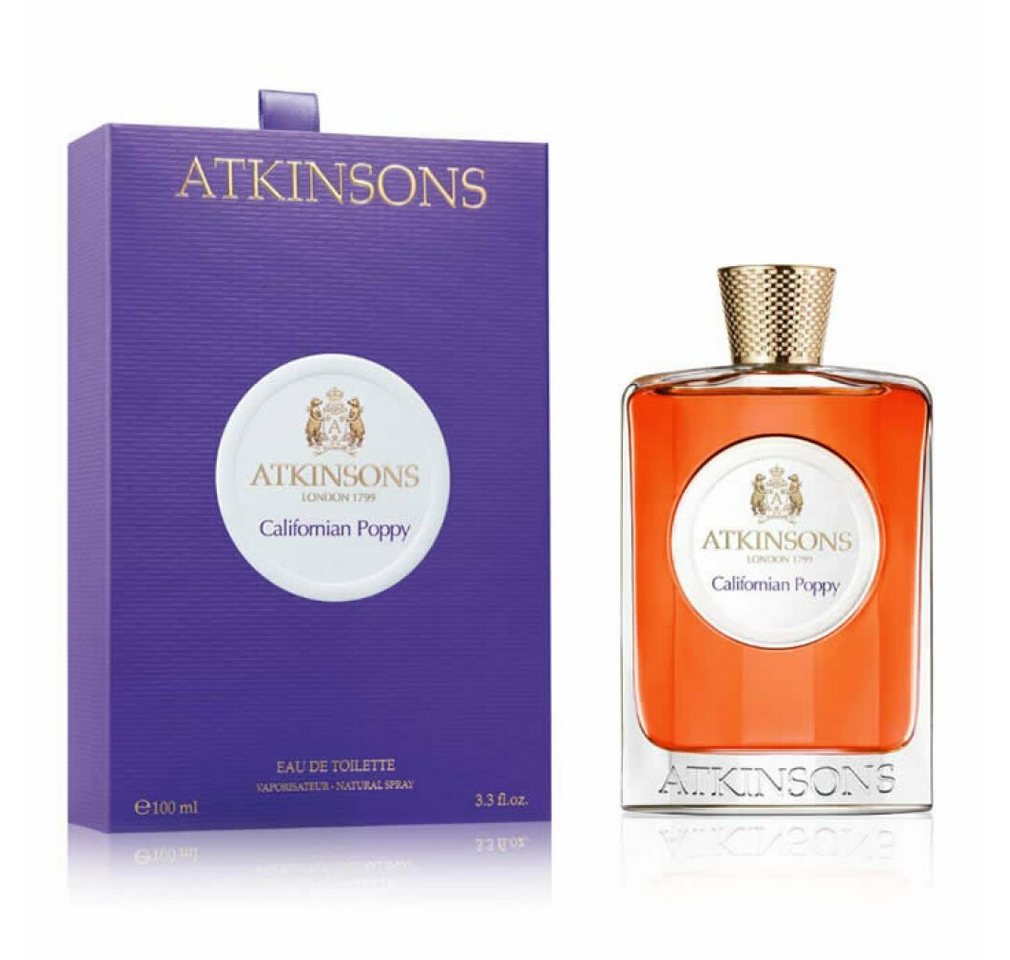 ATKINSONS Eau de Toilette California Poppy Eau de Toilette 100ml Spray von ATKINSONS