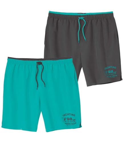 ATLAS FOR MEN - 2er-Pack Badeshorts - XL von ATLAS FOR MEN