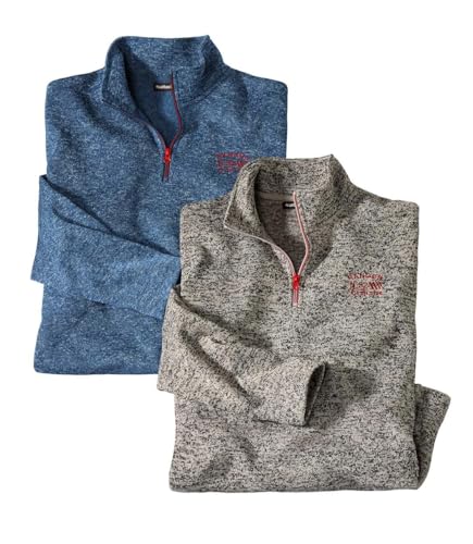 ATLAS FOR MEN - 2er-Pack Molton-Sweatshirts - XL ATLAS FOR MEN - 2er-Pack Molton-Sweatshirts - XL von ATLAS FOR MEN