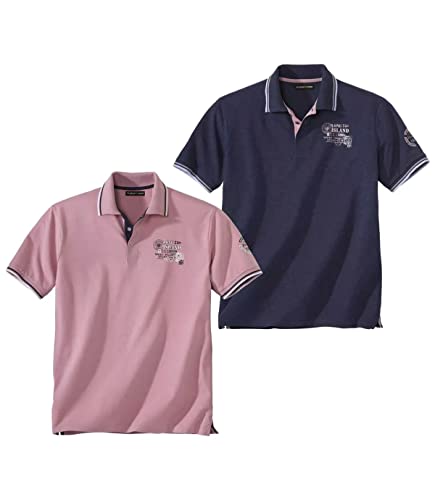 ATLAS FOR MEN - 2er-Pack Poloshirts Summer Island - XL ATLAS FOR MEN - 2er-Pack Poloshirts Summer Island - XL von ATLAS FOR MEN