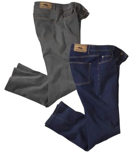 ATLAS FOR MEN - 2er-Pack Regular-Jeans „Stretch Komfort“ - 64 ATLAS FOR MEN - 2er-Pack Regular-Jeans „Stretch Komfort“ - 64 von ATLAS FOR MEN