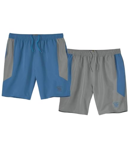 ATLAS FOR MEN 2er-Pack Sport Shorts Herren - Kurze Hosen Herren Sport - Fitness Shorts - Kurze Sommerhosen - Gym Shorts Herren - In großen Größen erhältlich ATLAS FOR MEN 2er-Pack Sport Shorts Herren - Kurze Hosen Herren Sport - Fitness Shorts - Kurze Sommerhosen - Gym Shorts Herren - In großen Größen erhältlich von ATLAS FOR MEN
