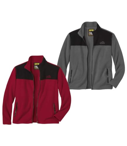 ATLAS FOR MEN - 2er-Set Fleecejacken - M ATLAS FOR MEN - 2er-Set Fleecejacken - M von ATLAS FOR MEN