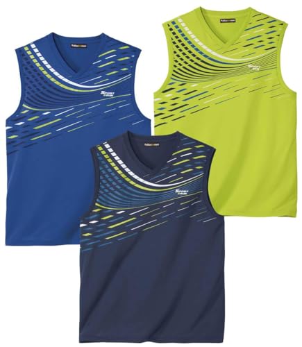 ATLAS FOR MEN - 3er-Pack ärmellose T-Shirts Sport - L ATLAS FOR MEN - 3er-Pack ärmellose T-Shirts Sport - L von ATLAS FOR MEN