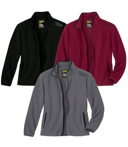 ATLAS FOR MEN - 3er-Pack Microfleece-Jacken - L ATLAS FOR MEN - 3er-Pack Microfleece-Jacken - L von ATLAS FOR MEN