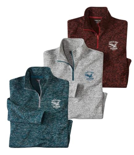ATLAS FOR MEN - 3er Pack Molton-Sweatshirts - XXL ATLAS FOR MEN - 3er Pack Molton-Sweatshirts - XXL von ATLAS FOR MEN