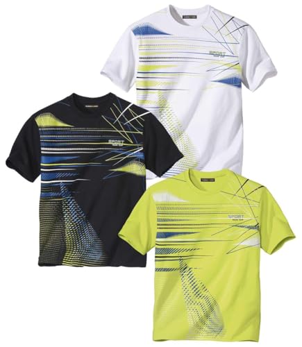 ATLAS FOR MEN - 3er-Pack T-Shirts Sport - XXL von ATLAS FOR MEN