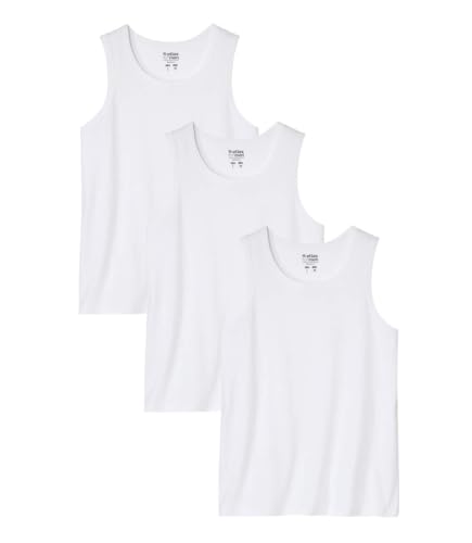 ATLAS FOR MEN - 3er-Pack einfarbige Tanktops - XXL ATLAS FOR MEN - 3er-Pack einfarbige Tanktops - XXL von ATLAS FOR MEN