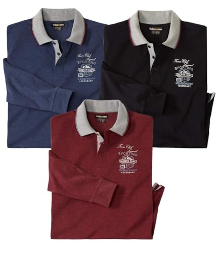 ATLAS FOR MEN - 3er-Set North Cup Polos - 4XL ATLAS FOR MEN - 3er-Set North Cup Polos - 4XL von ATLAS FOR MEN