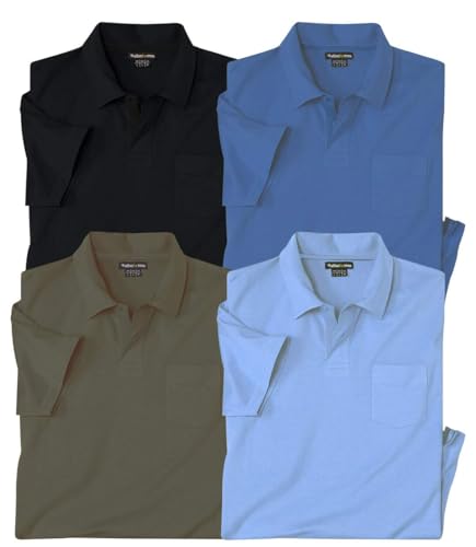 ATLAS FOR MEN - 4er-Pack Polos - 4XL ATLAS FOR MEN - 4er-Pack Polos - 4XL von ATLAS FOR MEN