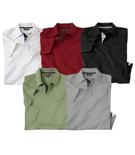 ATLAS FOR MEN - 5er-Pack Poloshirts - XXL ATLAS FOR MEN - 5er-Pack Poloshirts - XXL von ATLAS FOR MEN