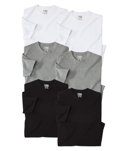 ATLAS FOR MEN - 6er-Pack einfarbige T-Shirts - XXL von ATLAS FOR MEN